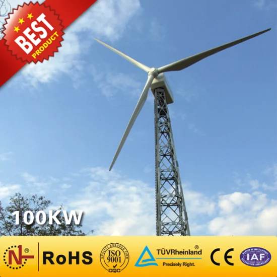 100kw Big Wind Turbine / Wind Power Generator for Commercial Use (100KW) Wind System Commercial Use and Home Use Wind Power